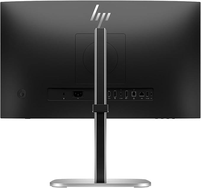 HP Series 5 Pro 24-inch 524pm FHD 1080P Conferencing Monitor 2-Pack Bundle with 524pf Webcam Mic Speaker Low Blue Light HDMI DisplayPort USB Hub USB-C with 100W PD