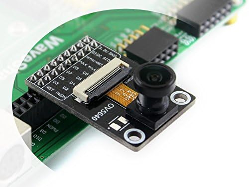 waveshare OV5640 Camera Board (B) Image Sensor Module 5 Megapixel (2592x1944) Fisheye Lens to Achieve 170 Degree Diagonal