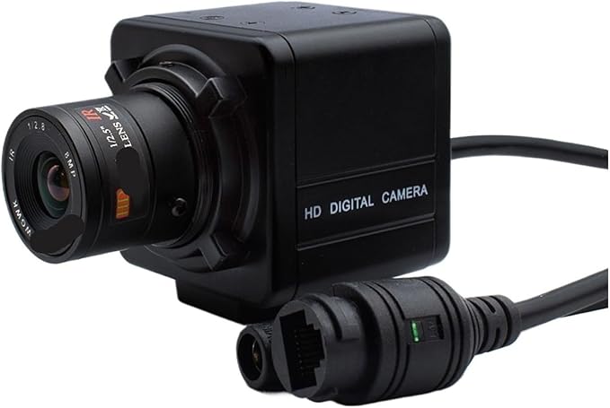 Mini Camera 3 4 5 8MP CMOS Security POE H265 with 8mm Fixed CS Lens P2P IP POE48V Industrial Camera