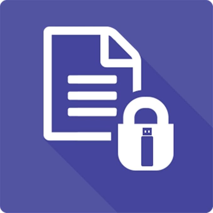 EncryptUSB - Small Business (SMB) - Automatic Personal Data Security for Portable Drives - 1 Year up to 10 Portable USB Flash Drives or External HDD/SSD Devices