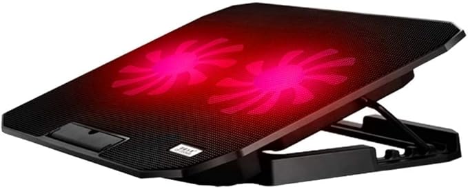 Laptop Cooling Pad - Fits up to Smaller laptops &amp notebooks - Strong &amp ABS &amp Metal Mesh - Fits Easily on Your Lap or Any Flat Surface - Keeps Your Laptop Cool