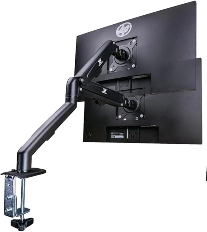 acer Nitro 24 Monitor FreeSync 100?Hz FHD 1500R Curve ZeroFrame Design with 1ms Response Time VESA Mount (100mm) VGA HDMI &amp Dockztorm USB Port Expander Black (2026) &amp Ergoflexy Single Mo