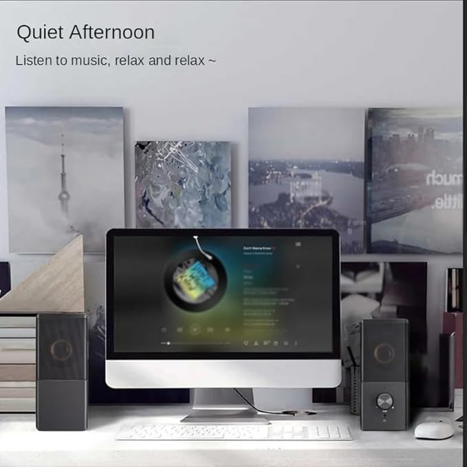 Multimedia Desktop 2.0 Small Speaker Laptop Mobile Phone Computer Stereo Outdoor Subwoofer Cable