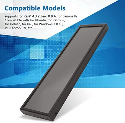 Yunseity 8.8 Inch Monitor 480x1920 LCD 170 Viewing Angle Plug and Play