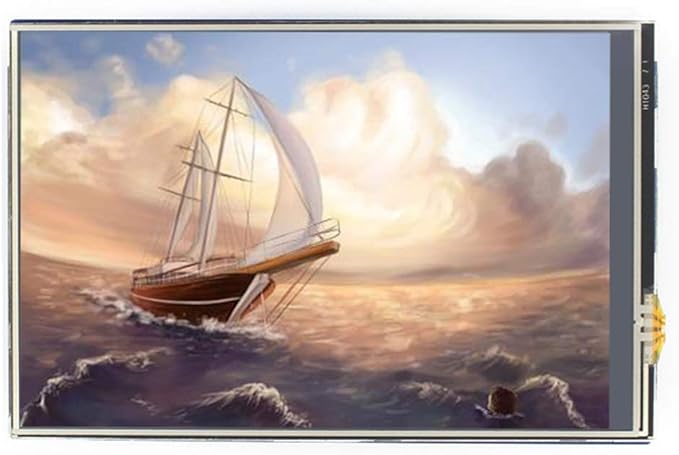 waveshare 4inch Touch TFT LCD Shield Resistive Screen SPI Display 480x320 Pixel Onboard Stand-Alone Touch Controller Compatible with Leonardo Development Boards