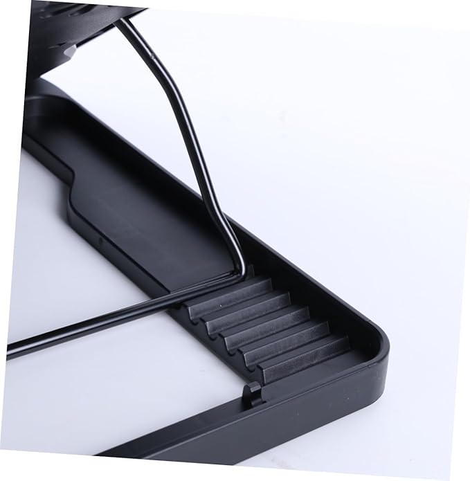 USB Laptop Cooling Stand 5 Fans Cooler Adjustable Angle Anti-Skid Laptop Cooling Device with Heatsink Base for Gaming and Office Use