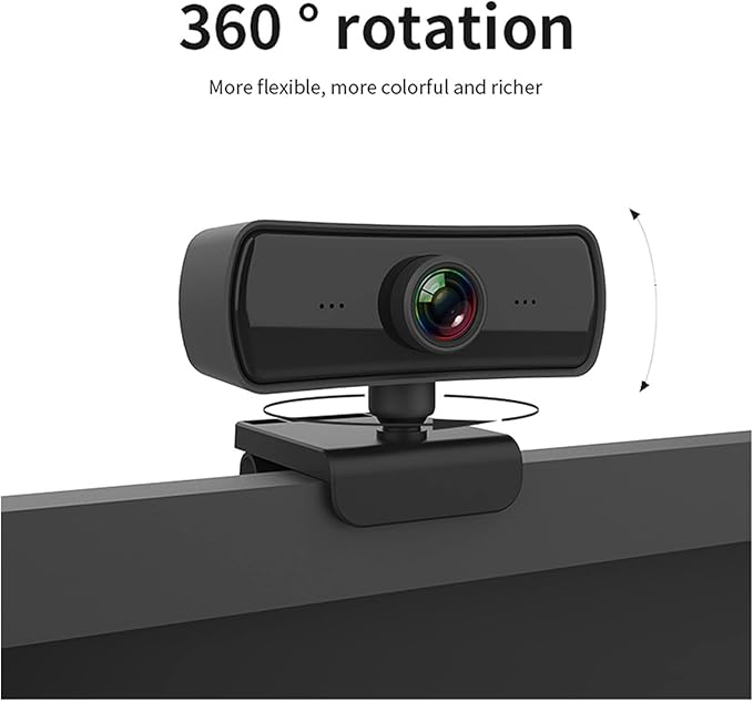 Full HD 2K Webcam 1080P Web Camera with Microphone for Video Call Web Cam USB PC Computer Camera for Streaming Ultra High Definition