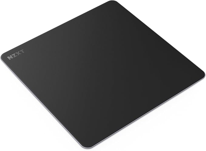 NZXT Zone Elite - Premium Large Gaming Mouse Pad - Ultra-Smooth Nano-Knit Cloth Surface - Optimized for Speed and Control - Spill-Resistant Soft Foam Base Reinforced Low-Profile Stitching - Black