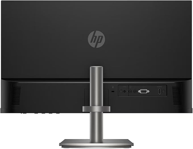 HP 24 FHD IPS Monitor with 5ms Respnose Time Anti Glare Flicker Free VESA Mount (100 x 100 mm) VGA HDMI &amp Dockztorm USB Port Expander Black/Gray Color