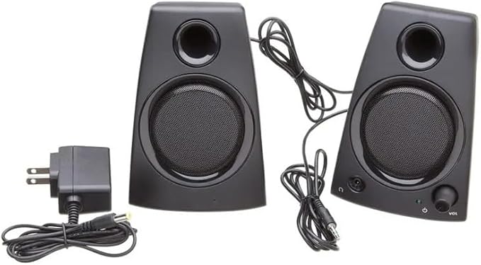 JSEIAJB PC Speakers Stereo Sound Strong Bass 3.5mm Audio Input Volume Controls Speakers for Computer/TV/Smartphone