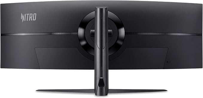 Acer Nitro 49” Gaming Monitor | UltraWide DQHD 5120 x 1440 | 1000R 32:9 Curved | AMD FreeSync | 240Hz Refresh Rate | 3ms (G to G) | 1 x Display Port 1.4 &amp 2 x HDMI 2.0 Ports | EI491CUR W3biiphx
