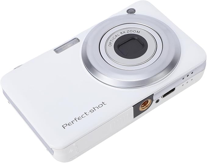 Jectse 8X Optical Zoom Vlog Camera 64MP 2.8 Inch Screen Face Recognition for Travel with 8X Optical Zoom Digital Camera 64MP 2.8 Inch Screen Face Recognition