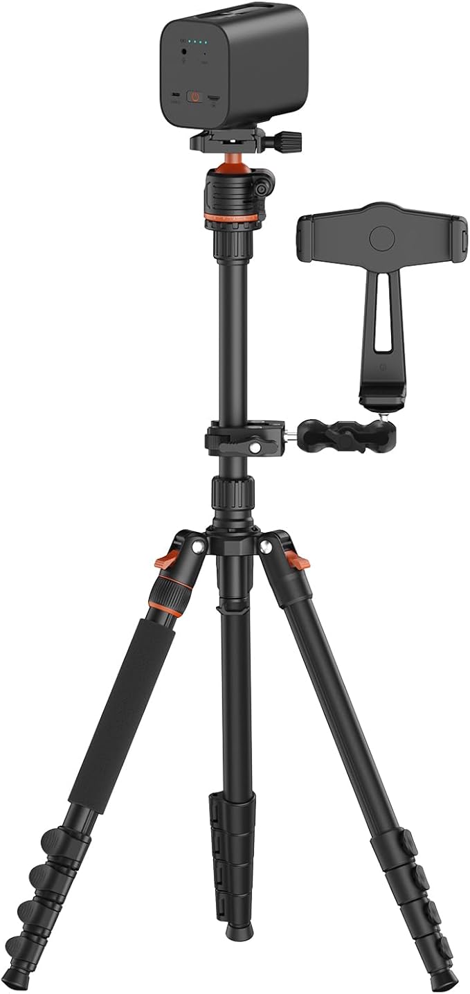 NearStream VM33 2K Wireless Streaming Camera with Tripod Super Clamp &amp Tablet Mount Kit 40X Hybrid Zoom Live Stream Camera for YouTube Zoom Podcast Interview Vlog