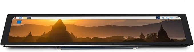 Waveshare 11.9inch Capacitive Touch Screen LCD Compatible with Raspberry Pi 5/4B/3B+/3A+/2B/B+/A+/Zero/Zero W/WH/Zero 2W CM3+/4 320×1480 Resolution HDMI IPS Supports Jetson Nano/Windows