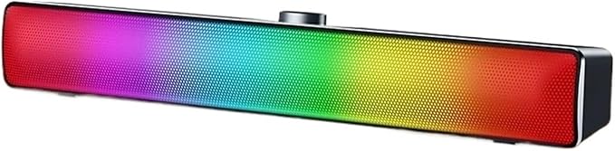 Computer Audio Desktop Heavy Subwoofer Laptop Home Wired Small Speaker Light E-Sports Games
