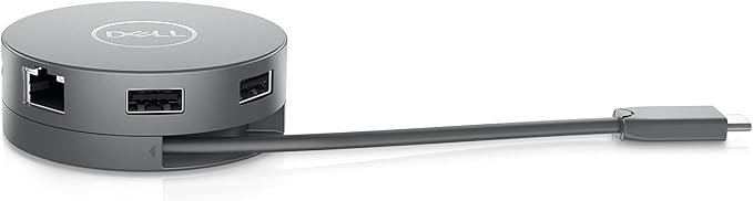 Dell DA310 Wired USB 3.2 Gen 2 (3.1 Gen 2) Type-C Silver