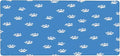Blue Dog Paw Prints Large Mouse Pad Gaming Mousepad Desk Mat for Desktop Computer Keyboard Waterproof Mouse Mat Desk Pad with Non-Slip Base for Game School Office Home 35.4 x 15.7