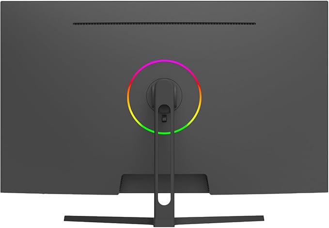 ZZA 32 Monitor | 4K UHD 3840x2160 IPS Panel 60Hz Adaptive Sync 100% sRGB Back Breathing LightBlue Light Filter VESA Mountable 75x75mm