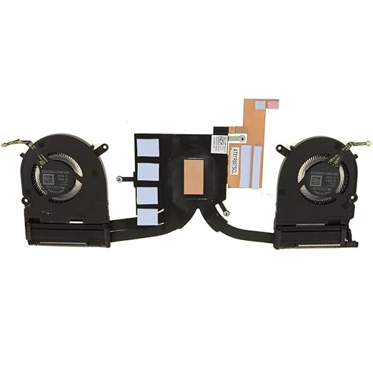 Laptop Heatsink&ampFan for DELL XPS 14 9440 091DY0 91DY0 AT8YR007SCL EG50050S1-CN50-S9A EG50050S1-CN40-S9A DC5V 0.50A for Integrated Graphics UMA
