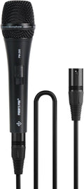 Phenyx Pro Vocal Microphone Supercardioid Dynamic Mic with 16.4 ft XLR Cable Mic Clip Storage Bag Wired Handheld Microphone for Singing Stage Studio Karaoke (PM-26S)