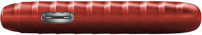 Western Digital 2TB My Passport SSD Portable External Solid State Drive Red Sturdy and Blazing Fast Password Protection with Hardware Encryption - WDBAGF0020BRD-WESN