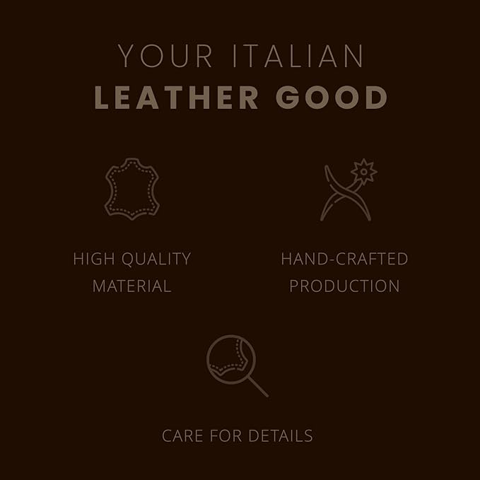Maruse Italian Leather Mouse Pad for Home or Office Desktop Handmade in Italy Black