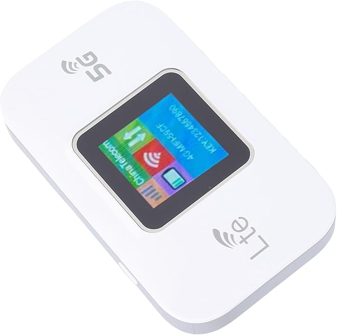 5G Mobile Hotspot 300Mbps High Speed USB LTE Portable WiFi Router for Travel Outdoor Battery Included for Multiple Devices