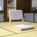 BTZHY Floor Chair Japanese Floor Chair Portable Folding Meditation Floor Chair Legless Lazy Chair Made of Solid Wood with Tatami Floor Chair with Backrest for Meditation