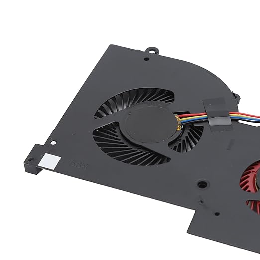 Cooling Fan Laptop Cooler Fan Replacement Compact Aluminum Quiet 4 Pin Power Connector for MS 16Q5 for P65 (GPU)
