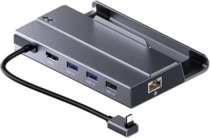 7 in 1 USB C Hub SSD Dock HD 4K 60Hz Sata Nvme M.2 Steam Deck Docking Station for Ayaneo Accessories Nin*tendo Switch Docks