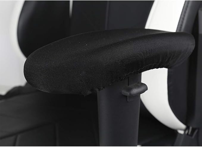 Screwcoovers Extendable Gaming Chair Black Covers – Ergonomic Office Computer Chair for Gaming Office Chair (No Chair)