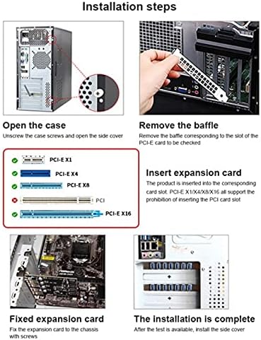 NFHK 7 Ports PCI-E to USB 3.0 HUB PCI Express Expansion Card Adapter 5Gbps for Motherboard