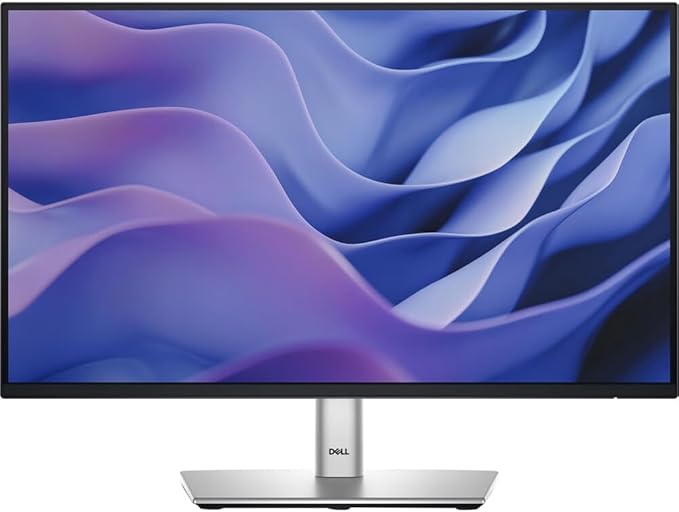 Dell DELL-P2225H 22 inch Full HD 100Hz 16:9 1ms IPS Monitor Black and Silver 2 Pack Bundle with Deco Gear 6FT Universal 4K HDMI 2.0 Cable with 28AWG Pure Copper Conductors