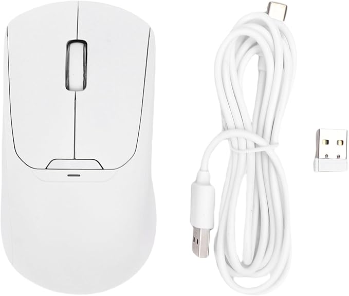 VBESTLIFE Wireless Mouse with Fingerprint Reader 2400 DPI Biometric Fingerprint Scanner Mouse with 2.4G BT5.0 USB Connectivity for PC Laptop