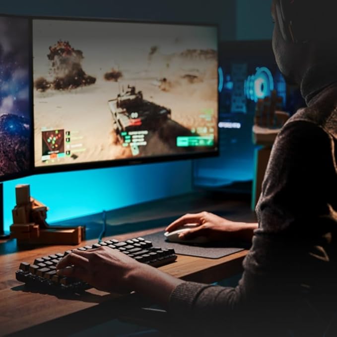 Logitech G413 SE Full-Size Mechanical Gaming Keyboard - Backlit Keyboard with Tactile Mechanical Switches Anti-Ghosting Compatible with Windows macOS - Black Aluminum