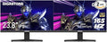 Gigastone 24 inch IPS LED Back Light Gaming Monitor 2-Pack 165Hz FHD 1920 x 1080 178° Wide View Dual Monitor Computer Monitor Built-in Speakers FreeSync Ergonomic Tilt VESA MountDPHDMI