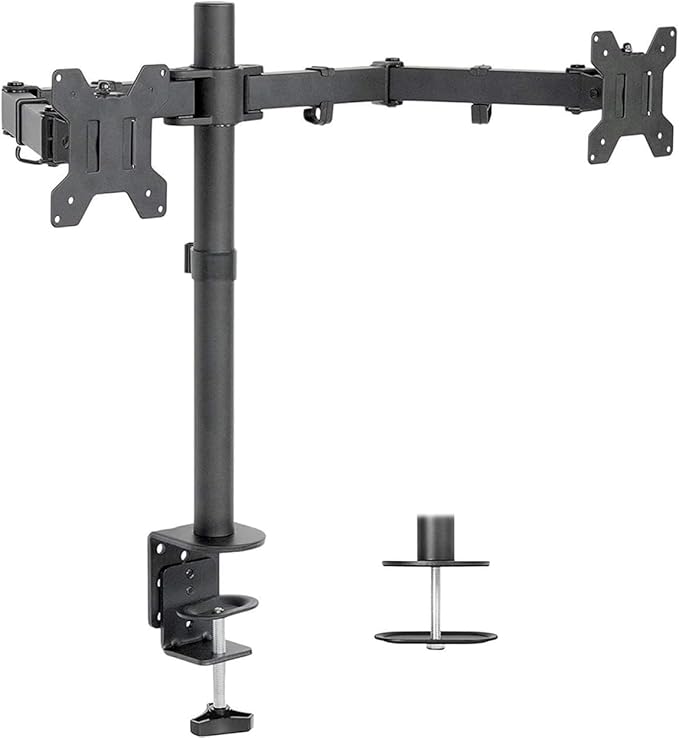 HP Series 3 Pro 27-inch 327pf FHD 1080p LCD Monitor 2-Pack Bundlesd with Desk Mount Dual Stand USB-C G5 Dock MK270 Wireless Keyboard &amp Mouse Gel Mouse &amp Wrist Pad
