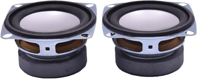 2pcs 2 Inch Computer Speakers 52MM 4 Ohm 3W Full Range Portable Audio Speaker Unit Treble Mediant Bass Loudspeaker