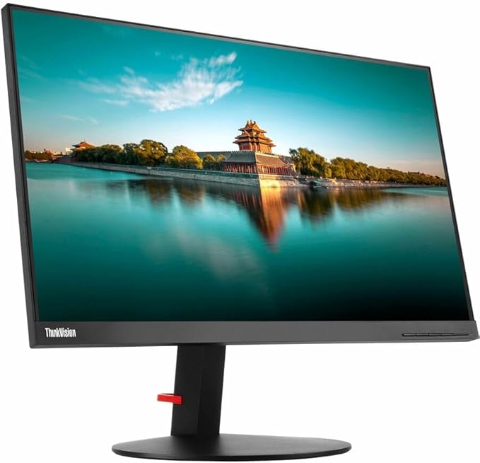 Lenovo - Open Source ThinkVision P24h-10 23.8 WQHD LED LED Monitor - Glossy Black
