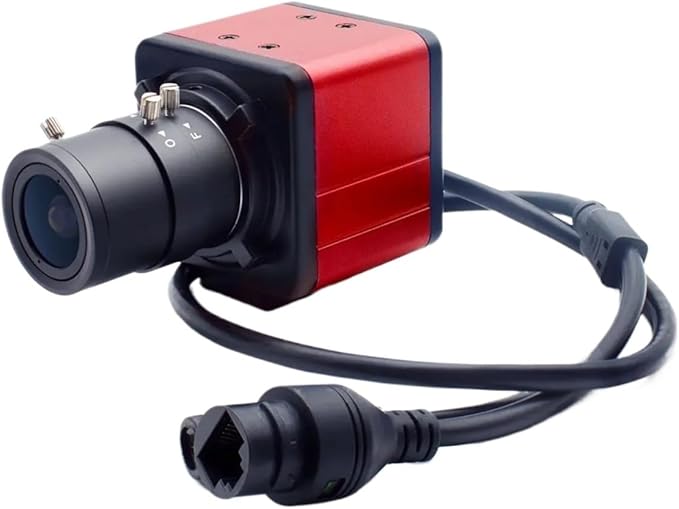 8MP Metal Mini IP Camera HD 4K Digital 2 12mm Manual Zoom Lens Indoor Face Human Motion Detection Security Surveillance