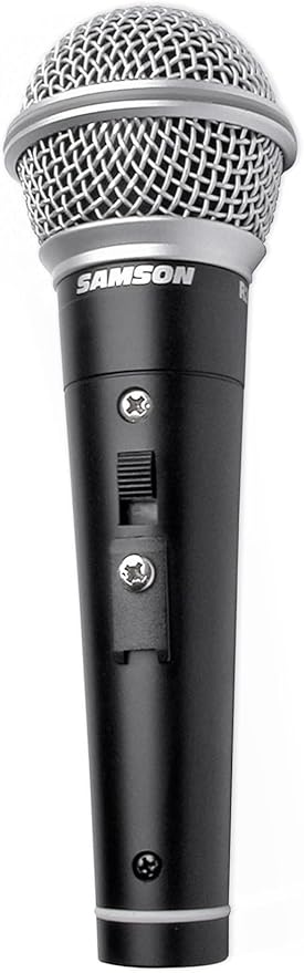 (2) Samson R21S Dynamic Cardiod Handheld Microphone+Mic Clip+Cable+3.5mm adapte (2 Items)