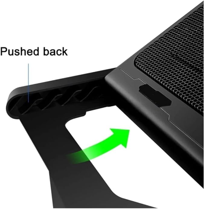 Laptop Cooling Pad Laptop Cooler with 6 Quiet Fans for 17 Inch Laptop Cooling Fan Stand Portable Ultra Slim USB Powered Gaming Laptop Cooling Pad