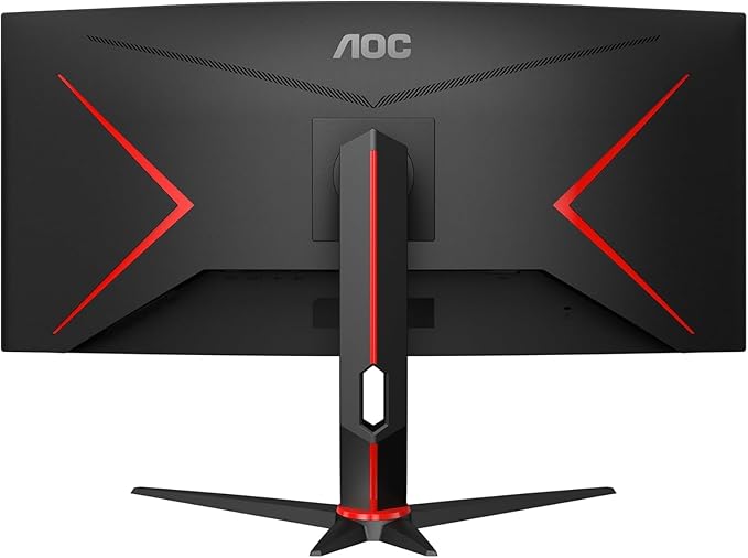 AOC CU34G2XP/BK Gaming Monitor - 34 WLED Curved Monitor - 180Hz Refresh Rate 5ms Response Time (Renewed)