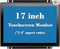 17 Inch Open Frame Capacitive Touchscreen Monitor1280x1024 Resolution 5:4 Aspect Ratio WaterproofVESA+Panel Mount for Kiosk Automation POSVendingHMI and Digital Signage 7x24h Work