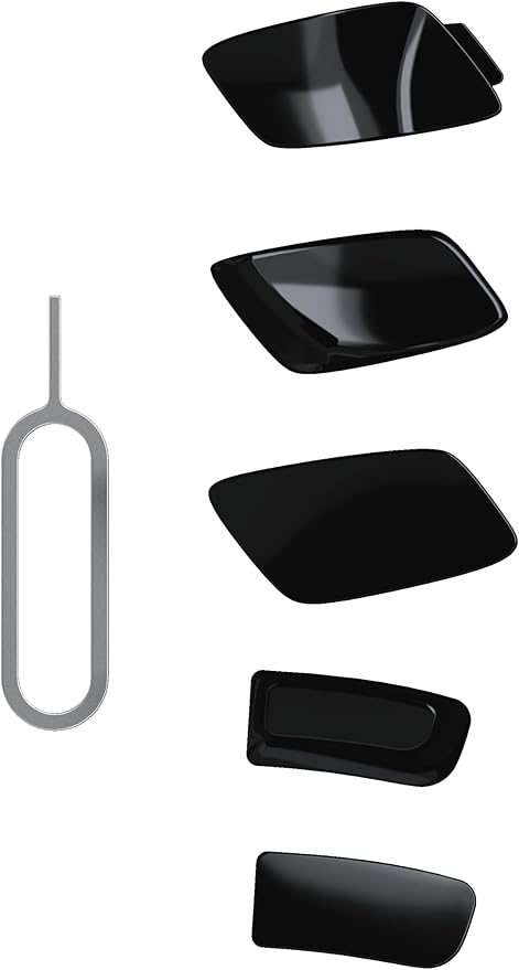 GLORIOUS Gaming Model I 2 Wireless Gaming Mouse - Hybrid 2.4Ghz &amp Bluetooth 75g Superlight 9 Buttons (2 Swappable) RGB PTFE Feet MMO/MOBA/FPS Long Battery Life Side Thumb Rest - Black