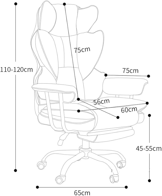 Office Chair Gaming Chair Computer Chair Oversized Comfortable Office Chair Sofa Chair Live Computer Chair Gaming Chair Soft Sofa Reclining Chair