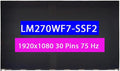 27 Display Panel N43702-001 for HP 27-CR LM270WF7-SSF2 27-CR0000NQ All in One FHD 1920 * 1080 LCD Non-Touch Screen Replacement