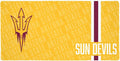 Arizona State University Sun Devils Mascot Large Gaming Mouse Pad Desk Mat with Stitched Edges Non-Slip Base for Gamer Home and Office 31.5 x 15.7