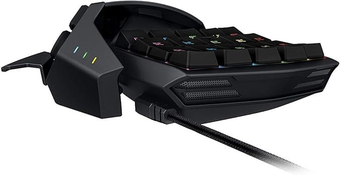 Razer Tartarus V2 Chroma - Ergonomic Mecha-Membrane Gaming Keypad Macro Pad Mini Gaming Keyboard One Handed PC Gaming USB Wired Keyboard Compatible on Windows and Mac Computer or Laptop (Renewed)
