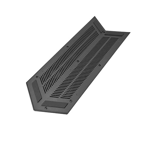 Holibanna Slim Cooling Fan Base Bracket for Cooling Radiator Game Console Vertical Stand 2 Built-in Fans and Hub